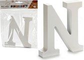 Brief N Hout - Decoratieve letters en cijfers