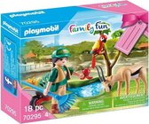 Playset Family Fun Zoo Playmobil 70295 (18 pcs)