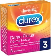 Condooms Dame Placer Durex (3 pcs)