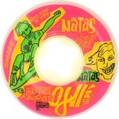 OJ Wheels 58mm Natas Kaupas OJ2 Neon Original Hardline 95A skateboardwielen white