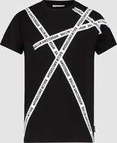 Ballin Amsterdam -  Jongens Regular Fit   T-shirt  - Zwart - Maat 164