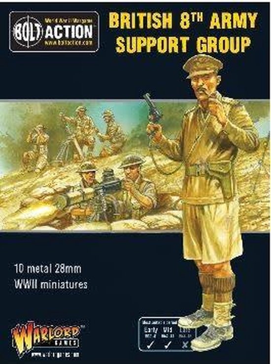 Afbeelding van het spel British 8th Army Support Group