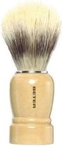 Scheerborstel met Houten Handvat Beter Shaving Brush, Wooden Handle Plastic