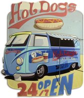 Wanddecoratie - Hot Dogs - Volkswagen busje