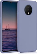 kwmobile telefoonhoesje geschikt voor OnePlus 7T - Hoesje met siliconen coating - Smartphone case in lavendelgrijs