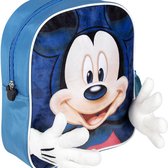 Schoolrugzak Mickey Mouse Blauw (25 x 31 x 1 cm)