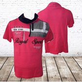 t-shirt Royal sport roze - L - Heren t-shirts