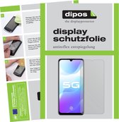 dipos I 6x Beschermfolie mat compatibel met Vivo S7e 5G Folie screen-protector (expres kleiner dan het glas omdat het gebogen is)