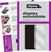 dipos I 6x Beschermfolie helder compatibel met Samsung Galaxy M02s Folie screen-protector (expres kleiner dan het glas omdat het gebogen is)