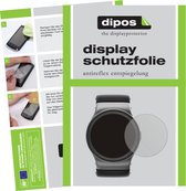 dipos I 2x Beschermfolie mat compatibel met 43 mm Diameter Klok Folie screen-protector