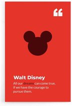 Walljar - Walt Disney - Muurdecoratie - Poster