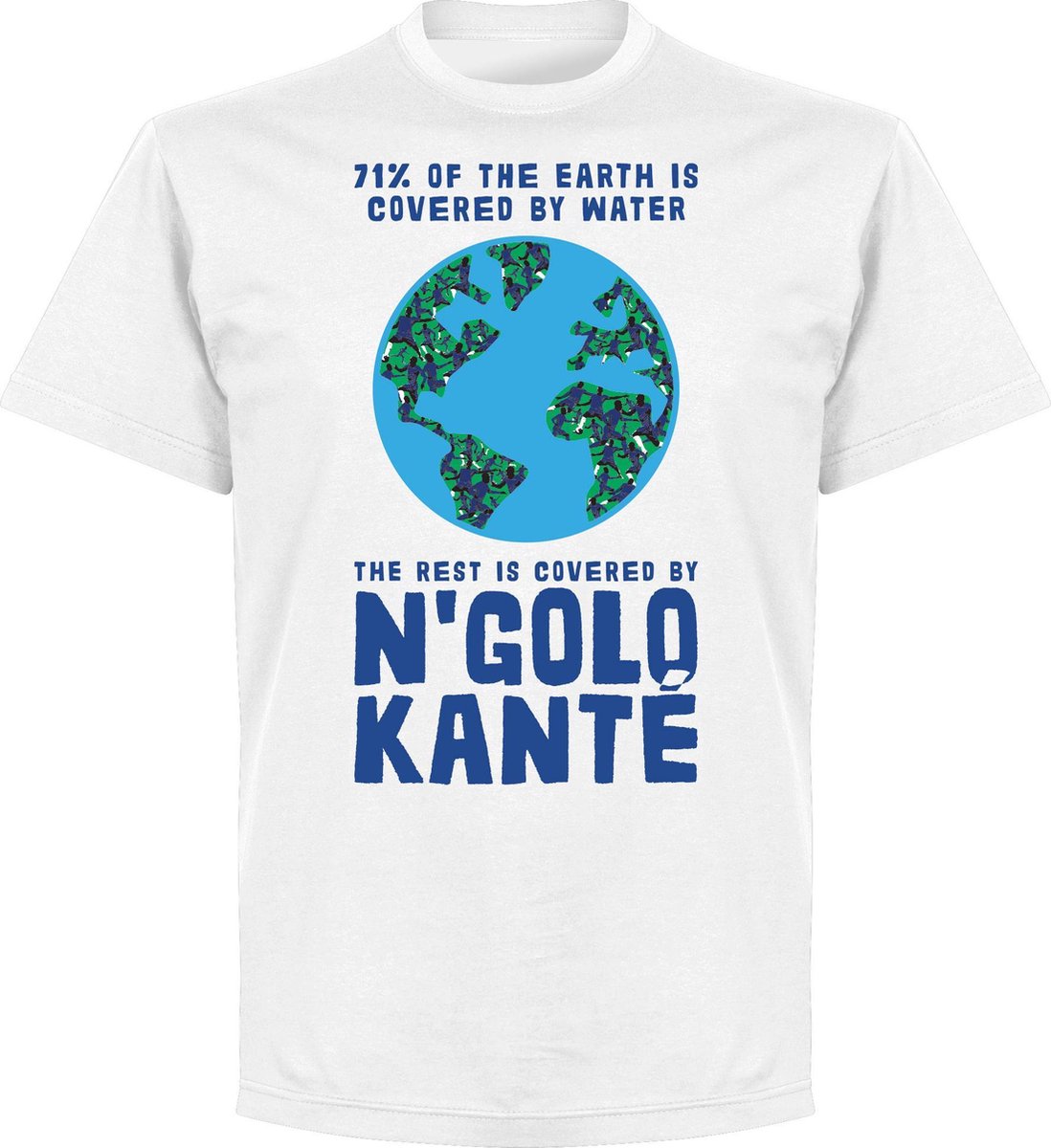 Covered By Kanté T-Shirt - Wit - L
