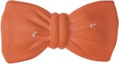 verkleedaccessoire vlinderstrik 20 x 11 cm oranje