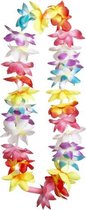 hawaiikrans zomerflits met LED-lampjes 50 cm