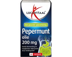 Lucovitaal Pepermuntolie 200 mg - 30 capsules