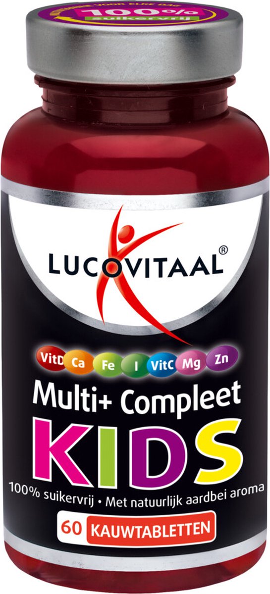 Goedkoopste Lucovitaal - Multi kids - Kauwtabletten - 60 stuks