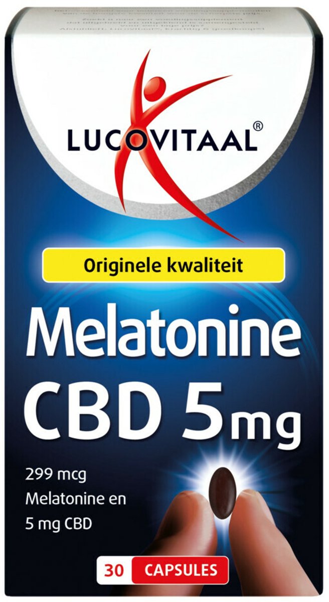 Lucovitaal Melatonine CBD 5mg