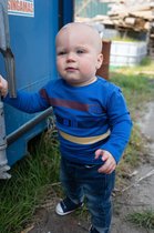 Quapi baby jongens shirt Lennon Blue Royal