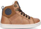 Ton & Ton Arvid Hoge sneakers - Leren Sneaker - Jongens - Cognac - Maat 24