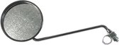 Spiegel met klem Bumm 922/15P rond/universeel - zwart