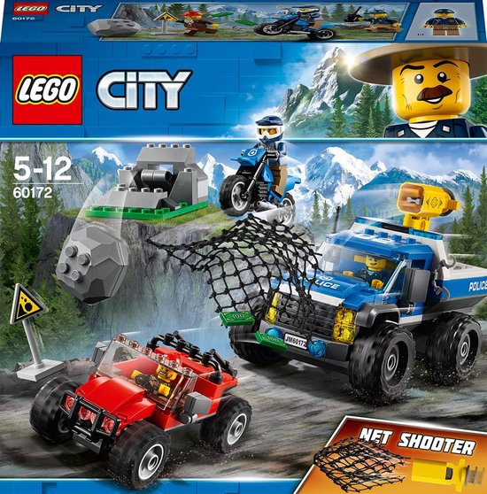 LEGO City La course-poursuite en montagne - 60172 | bol.com