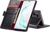 FONU Leren Boekmodel Hoesje Samsung Galaxy Note 10 - Zwart