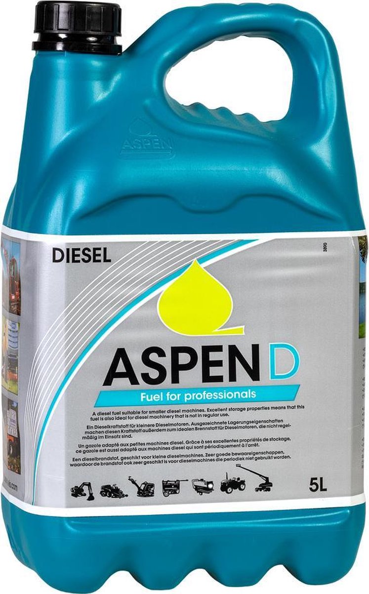 Aspen D |Diesel |Brandstof | 5L |Houdbaar