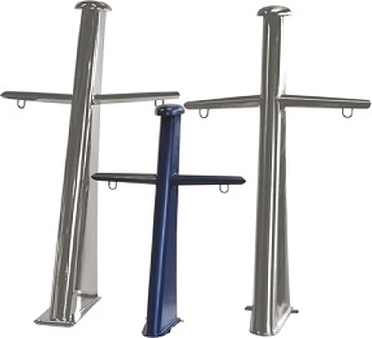 RVS Mast 80 cm - gepolijst
