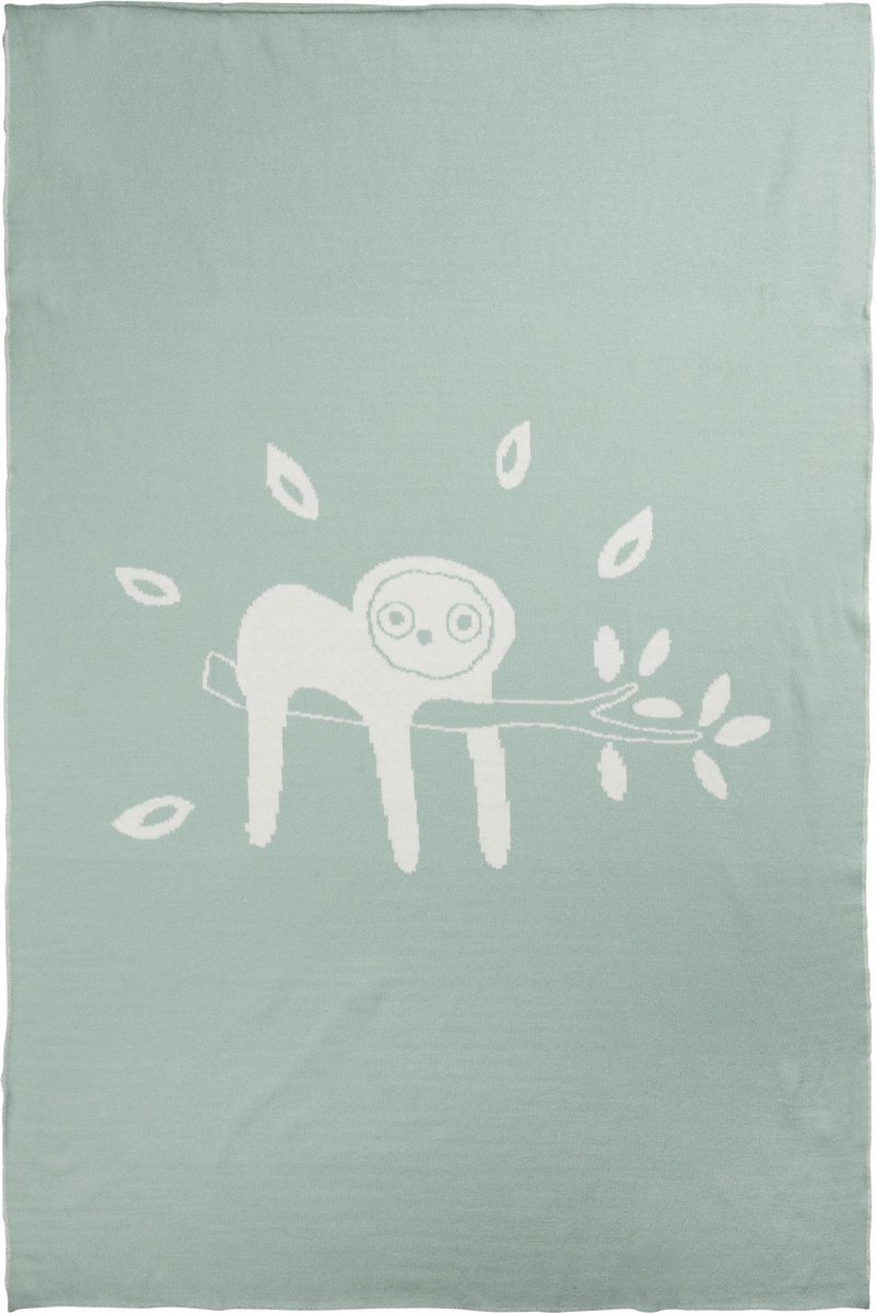 Briljant Baby - Deken 75 x 100 - Jungle Dusk - Groen