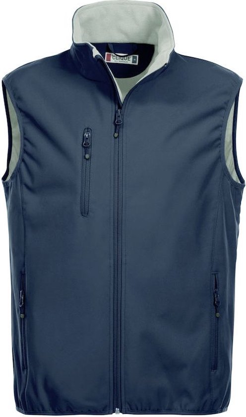 Clique Basic Softshell Vest 020911 - Mannen - Dark Navy - M