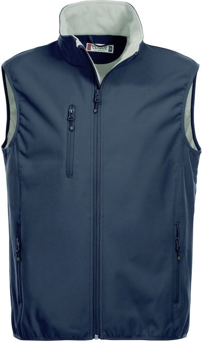 Clique Basic Softshell Vest 020911 Mannen Dark Blauw