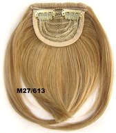 Pony hairextension clip in blond - M27/613