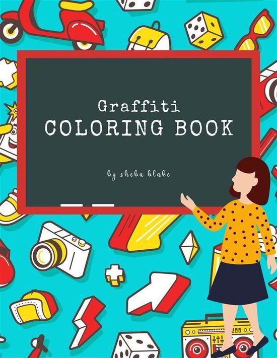 Graffiti Coloring Books 2 - Graffiti Street Art Coloring Boo ... - cover