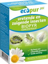 BSI - Ecopur Biopyr Concentraat tegen Bladinsecten - Snelwerkende en doeltreffende insecticide - Kamerplanten - 30 ml