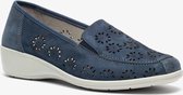 Hush Puppies leren dames instappers - Blauw - Maat 37 - Echt leer - Uitneembare zool