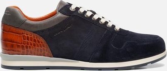 Van Lier Davinci Heren Sneakers - Blauw - Maat 41 | bol.com