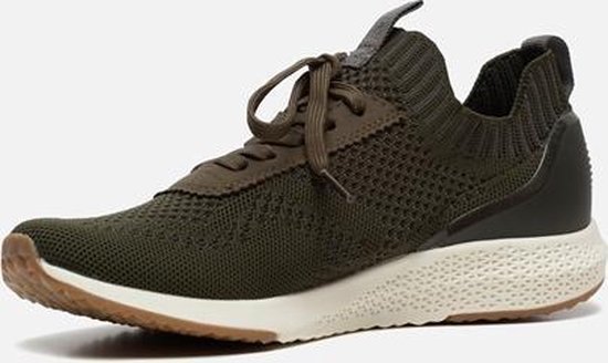 Tamaris Fashletics sneakers groen - Maat 36 | bol.com