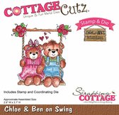 CottageCutz Chloe & Ben on Swing (CCS-026)