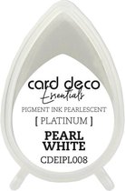 Card Deco Essentials Fast-Drying Pigment Ink Pearlescent Pearl White