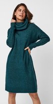 Vero Moda Jurk Vmluci Ls Cowlneck Dress 10250843 Sea Moss Dames Maat - S