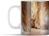 Mok - Panorama binnen de Benagil zeegrot in Algarve - 350 ml - Beker