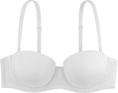 Dorina Balconette BH - Strapless - Michelle - 80D - Wit