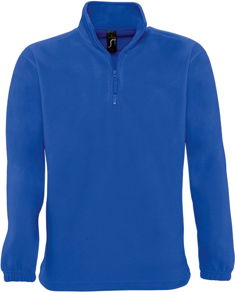 SOLS Ness Unisex Zip Neck Anti-Pill Fleece Top Koningsblauw