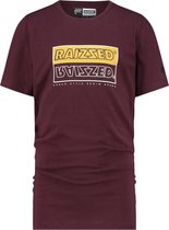 Raizzed jongens t-shirt Hadano Maroon Red