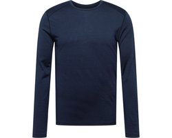 Icebreaker Men's Oasis Long Sleeve Crewe Midnight Navy - M