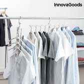 InnovaGoods - 8-in-1 Meervoudige Hanger - Kledinghangers - 360º Draaiende Haak - Opvouwbaar en Omkeerbaar ontwerp