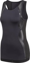 adidas Performance De Tank van de looppas dokwerker Vrouwen zwart M