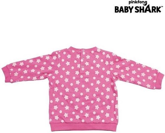 Joggingpak voor baby Baby Shark Roze — afbeelding 2