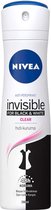Deodorant Balck & White Invisible Nivea (200 ml)