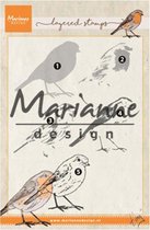 Marianne Design Stempel Tinys layered roodborstje TC0866 12.5x19 centimeter